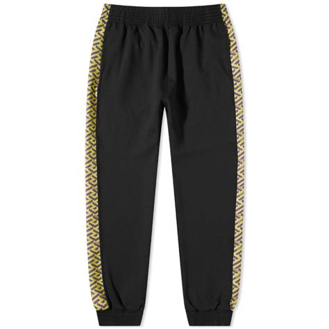 track pants versace|versace pink label pants.